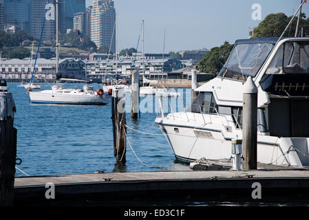Photo of Lavender Bay that is in Sydney Harbour, North Sydney, Australia Stock Photo