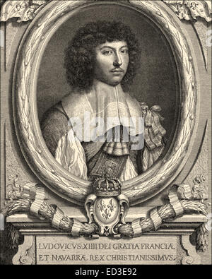 LOUIS XIV, KING OF FRANCE in theatre costume as 'Le Roi Soleil' (the Sun  King) Date: 1638-1715 Stock Photo - Alamy