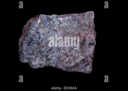 Thalenite, (grey), Yttrium ore mineral, rare earth element bearing mineral white Cloud pegmatite, Colorado Stock Photo
