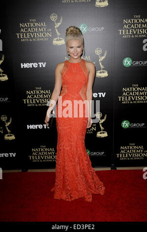 Daytime Emmy Awards 2014 - Arrivals  Featuring: Kelli Goss Where: Los Angeles, California, United States When: 23 Jun 2014 Stock Photo