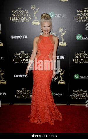 Daytime Emmy Awards 2014 - Arrivals  Featuring: Kelli Goss Where: Los Angeles, California, United States When: 23 Jun 2014 Stock Photo