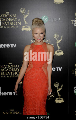 Daytime Emmy Awards 2014 - Arrivals  Featuring: Kelli Goss Where: Los Angeles, California, United States When: 23 Jun 2014 Stock Photo