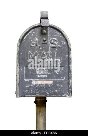 Vintage US Mail Box Stock Photo