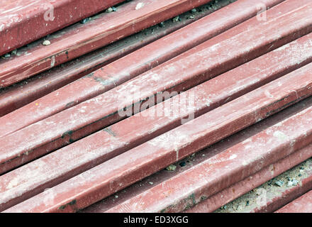 Steel bar for construction the modern building. Stock Photo