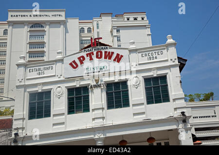 1885 Eastern & Oriental Hotel / E & O in colonial style by the Sarkies Brothers at George Town / Georgetown, Penang, Malaysia Stock Photo
