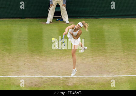 28.06.2014. The Wimbledon Tennis Championships 2014 held at The All England Lawn Tennis and Croquet Club, London, England, UK.   Stock Photo