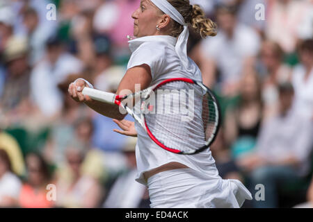 03.07.2014. The Wimbledon Tennis Championships 2014 held at The All England Lawn Tennis and Croquet Club, London, England, UK.   Stock Photo