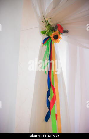 Bouquet with stripes Stock Photo