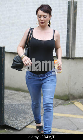 Josie Cunningham outside ITV studios Featuring: Josie Cunningham Where