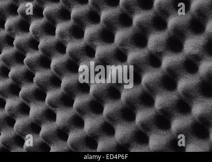 Studio sound proof foam Stock Photo