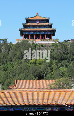 The Purple Forbidden City, Tiananmen Square, Imperial Palace, Beijing, China Stock Photo