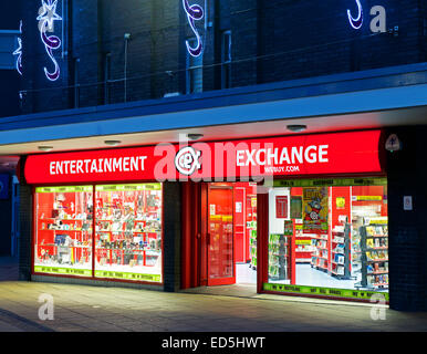 Entertainment Exchange in Burnley, Lancashire, England UK Stock Photo