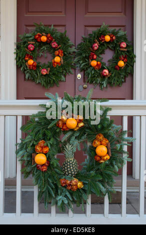 Traditional Door Decoration Stock Photo