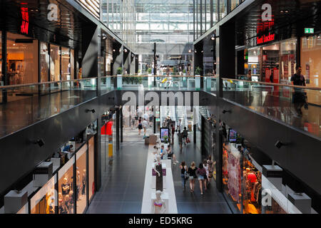 shopping centre Höfe Am Brühl in Leipzig, Germany Stock Photo