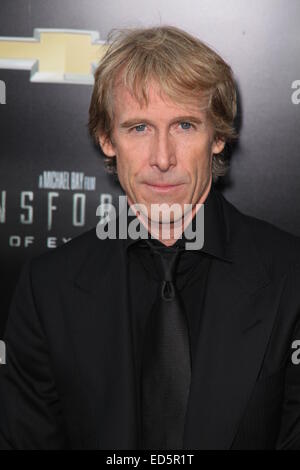 New York premiere of 'Transformers: Age Of Extinction' at the Ziegfeld Theatre  Featuring: Michael Bay Where: New York City, New York, United States When: 25 Jun 2014 Stock Photo