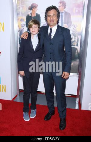 The New York premiere of Begin Again at the SVA Theatre - Arrivals.  Featuring: Keen Ruffalo,Mark Ruffalo Where: New York, New York, United States When: 25 Jun 2014 Stock Photo