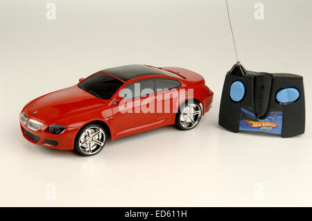 Toy BMW car with remote control Stock Photo