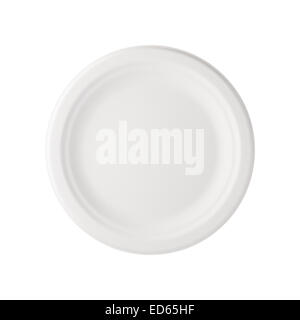 Paper Plate isolated Stock Photo