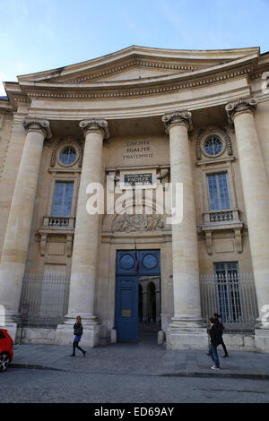 Law Faculty building University Paris Stock Photo