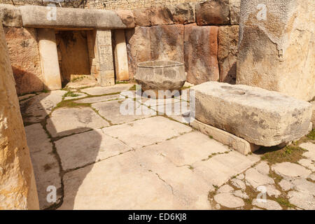 Tarxien temples. Tarxien. Malta Isle. Republic of Malta. Europe Stock Photo