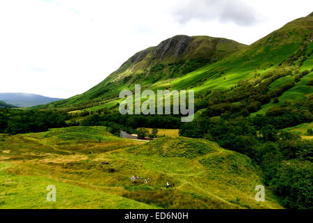 Glen Nevis in the Highlands of Scotland Stock Photo