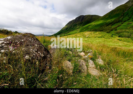Glen Nevis in the Highlands of Scotland Stock Photo