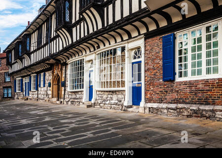 St William's College near the Minster in the old city centre of York . Stock Photo