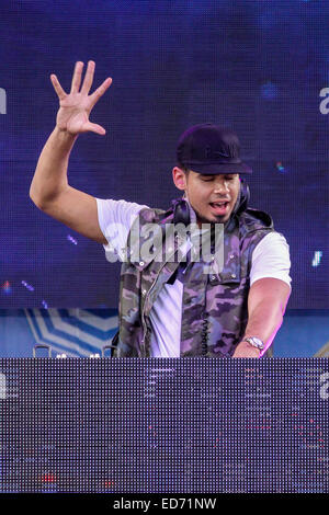 ABC's Good Morning America Summer Concert Series held at Central Park  Featuring: Afrojack Where: New York City, New York, United States When: 27 Jun 2014 Stock Photo
