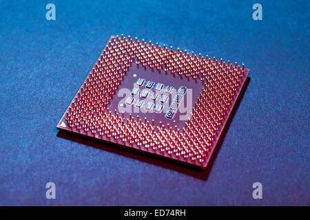 cpu closeup Stock Photo
