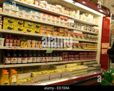 Asian market in Albany, New York. Stock Photo