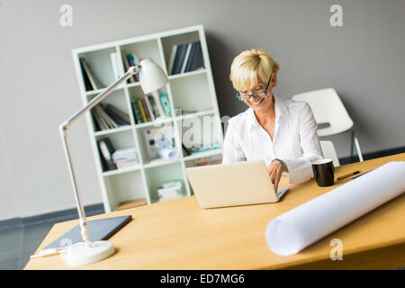 Woman in the office Stock Photo
