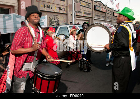 Participants in the annual All Souls Procession honor the deceased in Tucson, Arizona, USA. Stock Photo