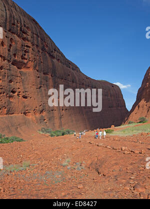 Walpa Gorge, The Olgas, Uluru-Kata Tjuta National Park, Northern Territory, Australia Stock Photo