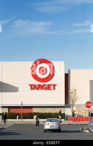 Target Store sign, company chain of discount department stores in the ...