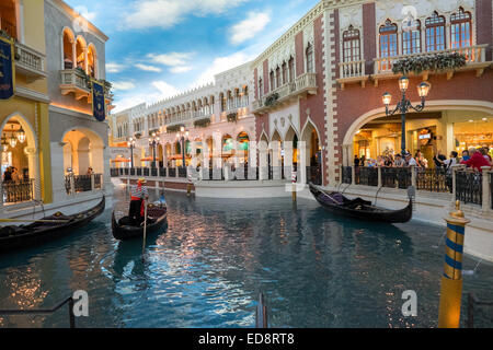 The Venetian hotel in Las Vegas. Stock Photo