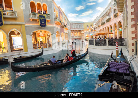 The Venetian hotel in Las Vegas. Stock Photo