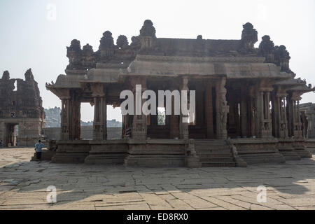 Achyutaraya Temple in Hampi, Karnataka, India Stock Photo