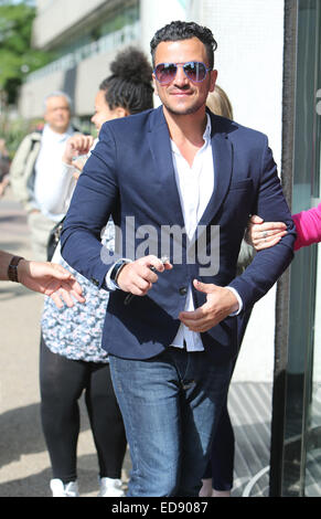 Peter Andre outside ITV Studios  Featuring: Peter Andre Where: London, United Kingdom When: 30 Jun 2014 Stock Photo