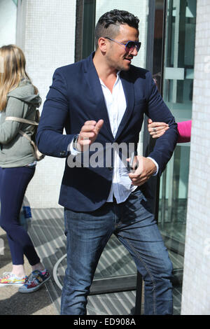 Peter Andre outside ITV Studios  Featuring: Peter Andre Where: London, United Kingdom When: 30 Jun 2014 Stock Photo