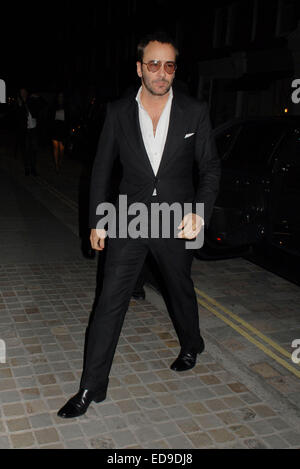 Celebrities at the Chiltern Firehouse in Marylebone  Featuring: Tom Ford Where: London, United Kingdom When: 30 Jun 2014 Stock Photo