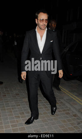 Celebrities at the Chiltern Firehouse in Marylebone  Featuring: Tom Ford Where: London, United Kingdom When: 30 Jun 2014 Stock Photo