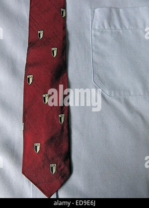 Interesting vintage US tie Le Rinayers York Penna, male neckware in silk Stock Photo