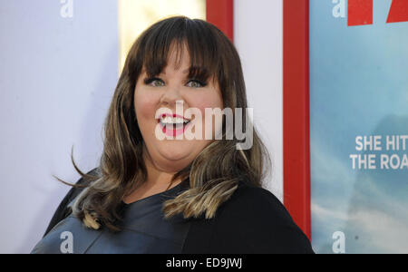 Film Premiere of Tammy  Featuring: Melissa McCarthy Where: Los Angeles, California, United States When: 01 Jul 2014 Stock Photo