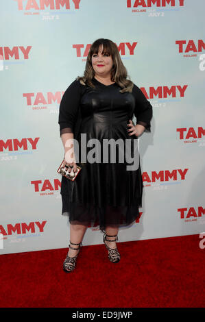 Film Premiere of Tammy  Featuring: Melissa McCarthy Where: Los Angeles, California, United States When: 01 Jul 2014 Stock Photo