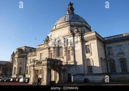 City Hall, Cardiff, Wales, UK. Opened in 1906 Stock Photo