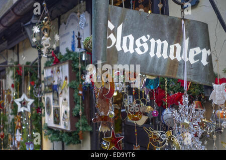 Weihnachtsmarkt im Nürnberger Handwerkerhof, Nürnberg, Mittelfranken, Bayern, Deutschland, Europa Stock Photo