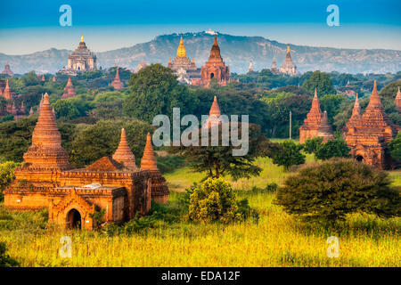 Ananda temple in Bagan, Myanmar. Stock Photo