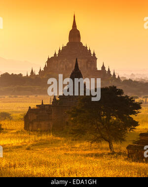 Ananda temple in Bagan, Myanmar. Stock Photo