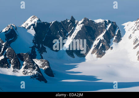 Magdalene Fjord, Spitzbergen, Svalbard Islands, Norway Stock Photo