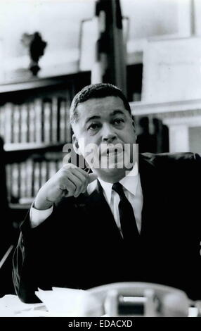 File. 3rd Jan, 2015. Edward W. Brooke (October 26, 1919 Ð January 3, 2015) the Massachusetts Republican who was the first African-American to be elected to the US Senate since Reconstruction, died Saturday morning in his Coral Gables, Fla., home. He was 95, and his health had declined in the past couple of months. Brooke served in the Senate from 1967 to 1979. Elected attorney general in 1962 and reelected two years later, he was the first African-American to hold that office in any state. He died from natural causes, said his former legislative aid. Pictured -Edward N. Brooke Senator of M Stock Photo